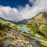 Bild: Schutzhütten in der Tatra im Herbst