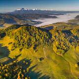 Image: Pieniny – raised from the bottom of the sea – and the beautiful Spiš region